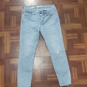 Madewell Jeans Asbury Wash